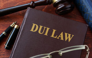 DUI Book and gavel