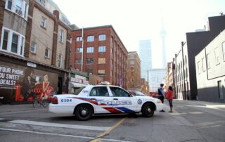 Toronto police car